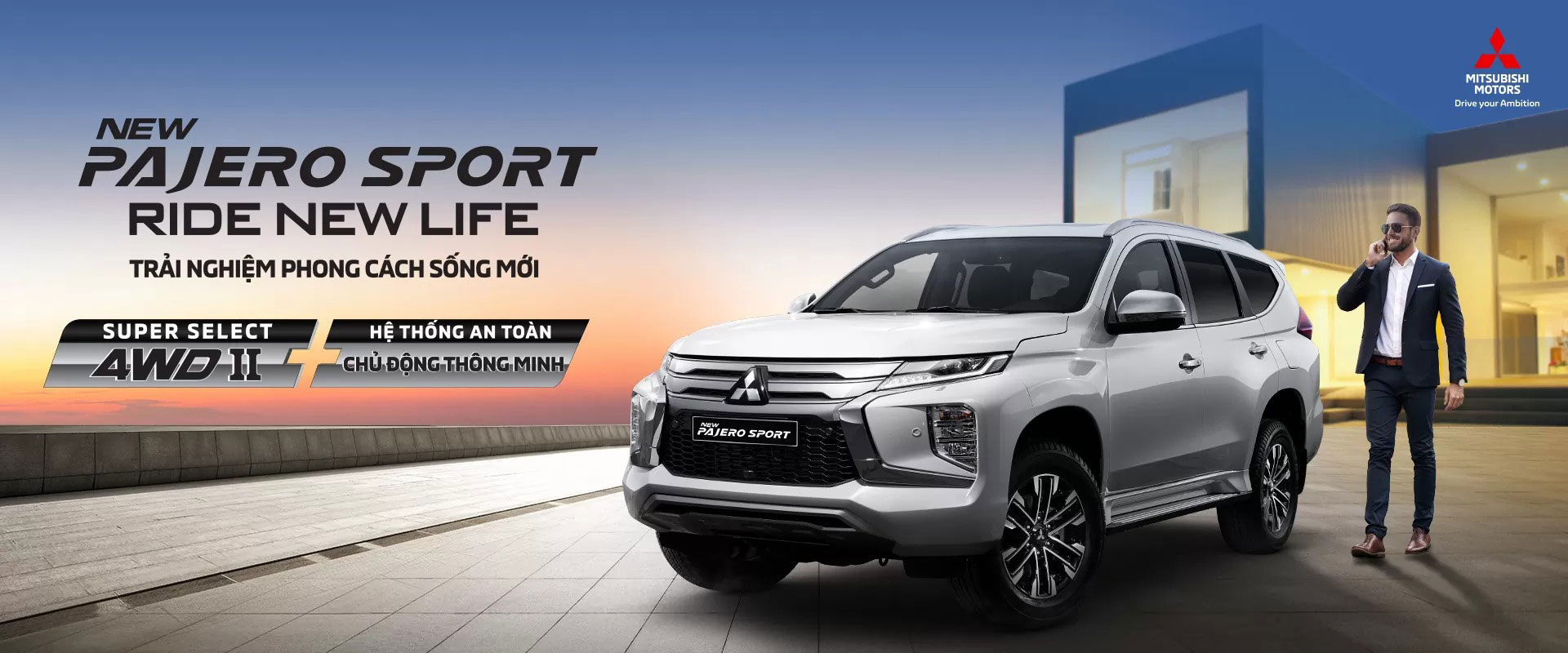 Giá xe Mitsubishi Pajero Sport Bình Dương